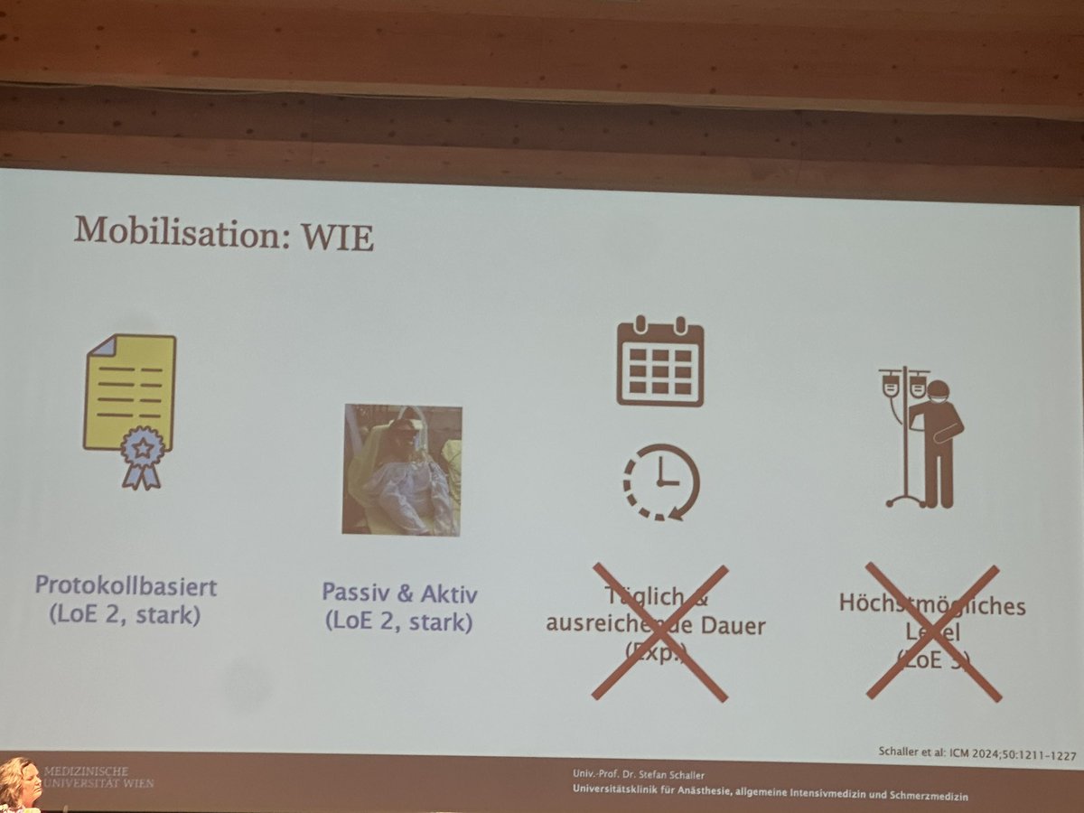 Christian Stoppe (@cstoppe) on Twitter photo 🚀 Fantastic presentation by <a href="/ProfSchaller/">Stefan Schaller</a> on early mobilization in ICU patients! Key highlight: Timing & patient phenotype are CRUCIAL!🕒👤
✅ Early mobilization can be a game-changer, but it’s all about the type, the right patient at the right time.
👏 #CriticalCare #MedEd 🚀 Fantastic presentation by <a href="/ProfSchaller/">Stefan Schaller</a> on early mobilization in ICU patients! Key highlight: Timing & patient phenotype are CRUCIAL!🕒👤
✅ Early mobilization can be a game-changer, but it’s all about the type, the right patient at the right time.
👏 #CriticalCare #MedEd