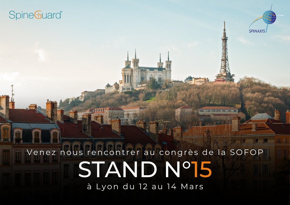 📢 Retrouvez-nous à partir de demain au 47ème Séminaire de la #SOFOP à Lyon !  Venez découvrir nos solutions innovantes pour sécuriser la chirurgie du rachis sur le stand 15, avec notre distributeur Spinaxis .

#SOFOP2025 #Rachis #PediGuard