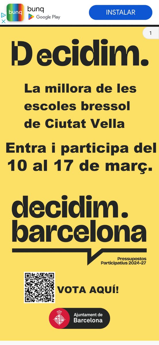 SEzquerra's tweet image. Les AFAs de les escoles bressol de #CiutatVella i l'Escola Cervantes ens hem organitzat per aconseguir patis dignes, sostenibles, jugables i no tòxics en el procés de #PressupostosParticipatius #bcn Ens doneu el vostre suport?