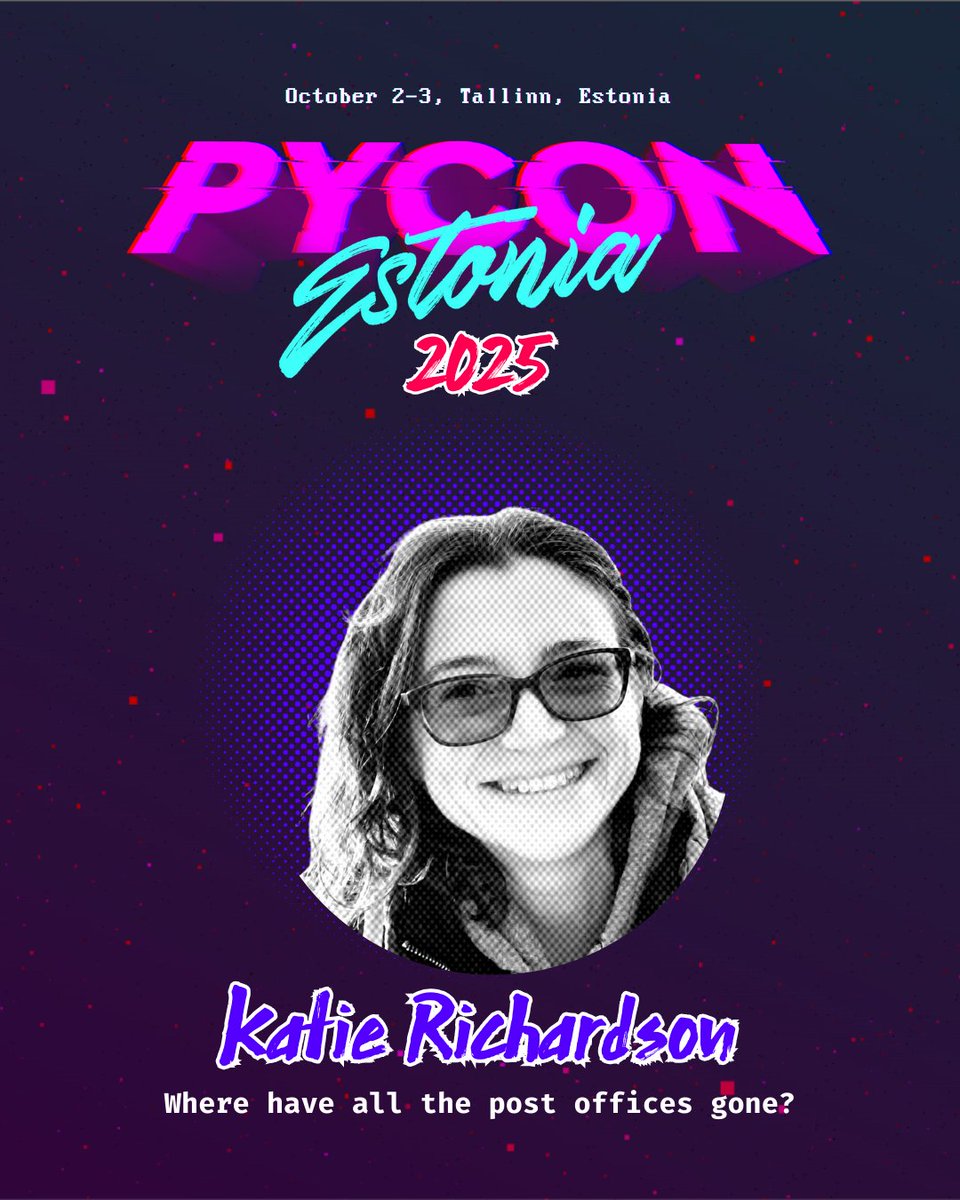 Join Katie Richardson at #PyConEstonia2025 to explore how Python + OpenStreetMap reveal shifts in public facilities. Learn to parse, filter, and visualize geospatial data with PyOsmium &amp; GeoPandas—plus build an interactive map.
🎟 Get tickets: pycon.ee