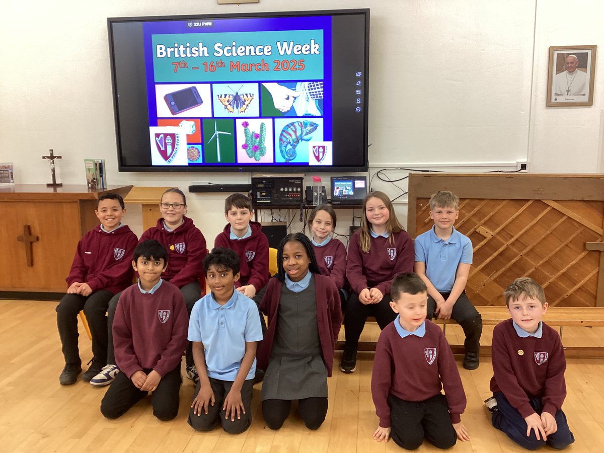 The Digital Leaders led us in an assembly yesterday to start British Science Week.