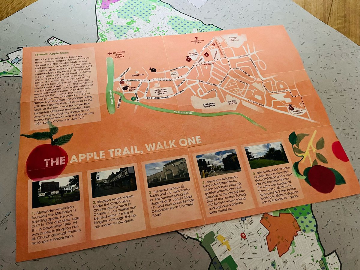 REMINDER: Society walk from Hook to Tolworth along the Apple Trail on Thursday, 13th March, in partnership with #KingstonRamblers. Local expert <a href="/alison_fure/">Alison Fure</a> will share insights on historical and ecological topics. No booking required

kts.org.uk/walk-and-talk-…