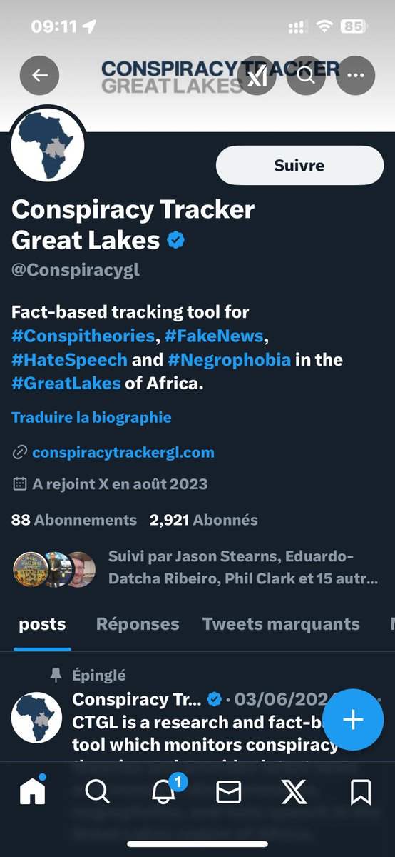 Le nouveau compte de désinformation a la mode
