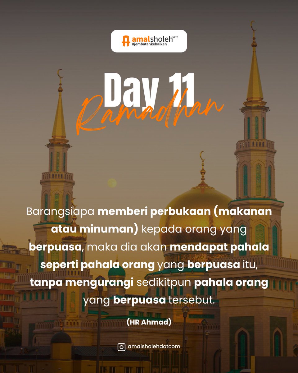 Pengalaman apa yang paling menarik sampe 11 hari berpuasa? 😇