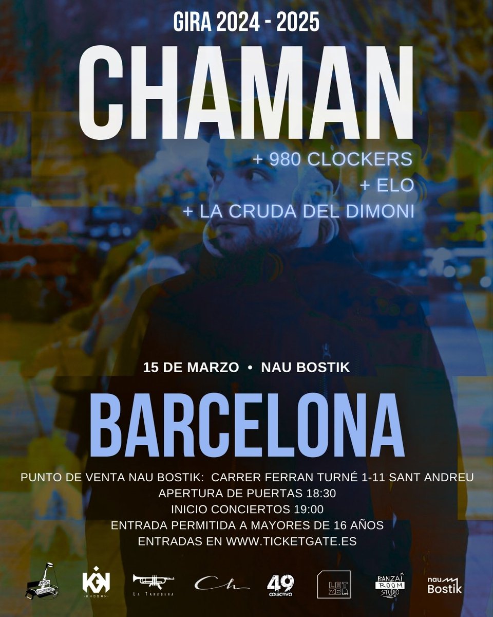 ¡¡¡Barcelona!!!

Nos vemos este sábado!

En Barna siempre nos sentimos como en casa. La última vez que tocamos allí fue muy especial para nosotros, nada más y nada menos que hace 12 años con la gira de Poética. 

Vamos con todo!!!
