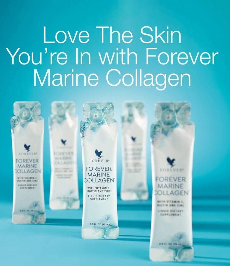 Product of the Month 10% OFF Forever Marine Collagen!
Glow with radiant skin, strong hair &amp; healthy nails—plus joint support! Sustainably sourced &amp; packed with benefits.
Limited time – Save 10%!
Shop now: thealoeveraco.shop/IP2KB3DS

#ForeverMarineCollagen #GlowFromWithin
