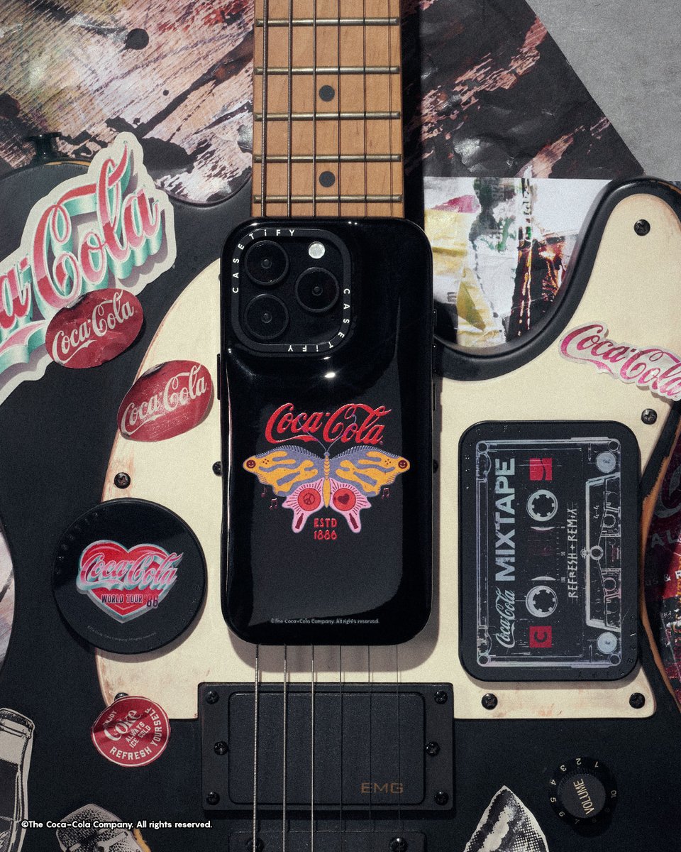 カルチャーとフリーダムを感じる、コカ・コーラのカセットテープ