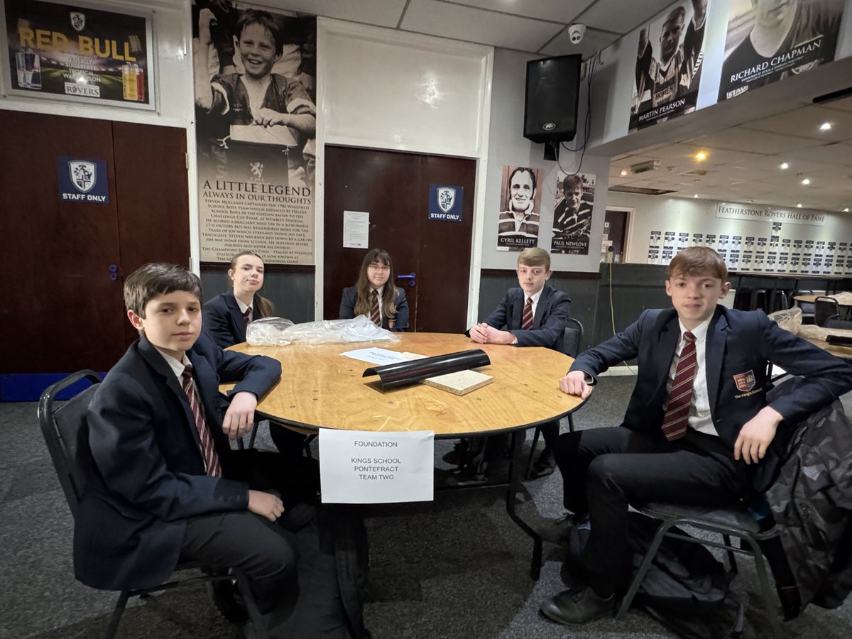 PATKingsSchool's tweet image. Year 9 Design and Technology students are all set to showcase their skills at the Rotary Club Technology Tournament. Wishing them the best of luck! 💪🏆 #RotaryTournament #DesignAndTech #GoodLuck