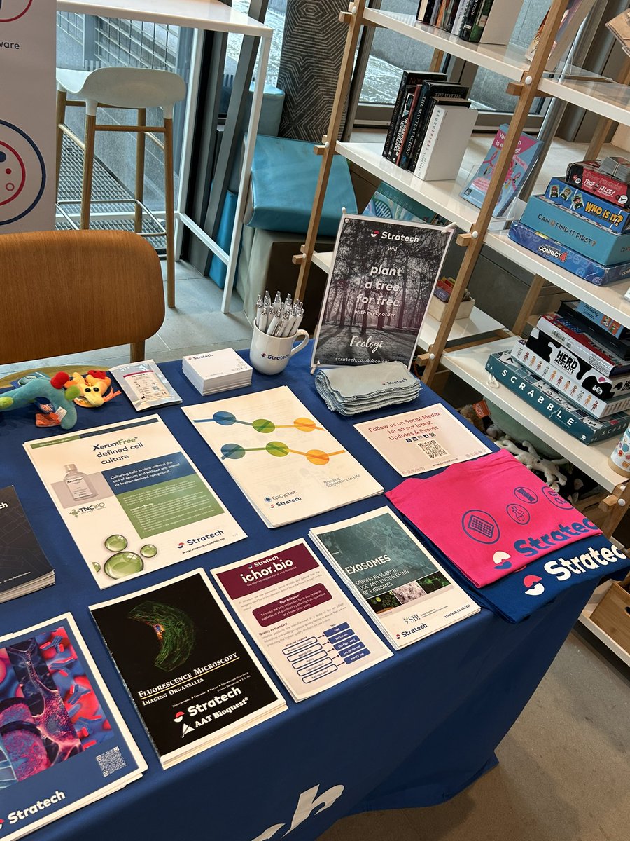 Find me at <a href="/TheCrick/">The Francis Crick Institute</a> today for the <a href="/CRUKCOLcentre/">CRUKCOLcentre</a> Immuno-oncology Symposium. Pop by our <a href="/Stratech_UK/">Stratech Scientific</a> stand to find out about our #research solutions and win a <a href="/GIANTmicrobes/">GIANTmicrobes, Inc.</a>!

#cancerresearch #immunology #lifesciences #guesstheballs