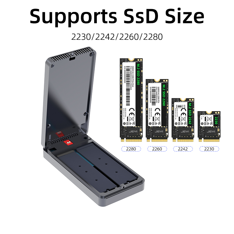 20Gbps M.2 NVMe Thunderbolt 3 Mobile SSD Enclosure