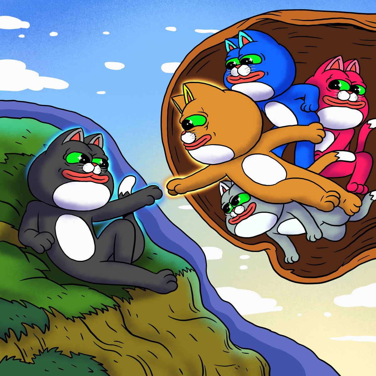 thank u all for the Likes  🫶  we r #3 on CMC w/ 1450 votes 😻🙏 
🎖coinmarketcap.com/dexscan/voting…
🔗Vote here to get us closer to the moon: 🚀
👉coinmarketcap.com/dexscan/solana…

i'll be back here tmr collecting more art 🎨 u can link ur art to this post if u wish 🌃