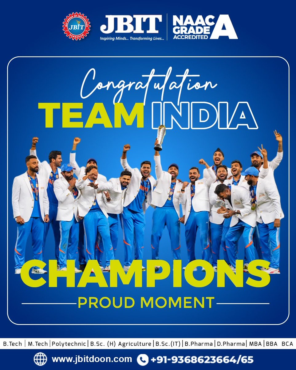 JBIT GROUP OF INSTITUTIONS tweet media