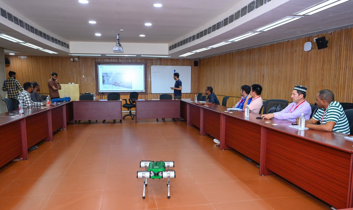 The Indian Institute of Technology, Kanpur, hosted a course on Robotics as part of the Indian Technical and Economic Cooperation (ITEC) initiative by the Ministry of External Affairs, India. [1/n]