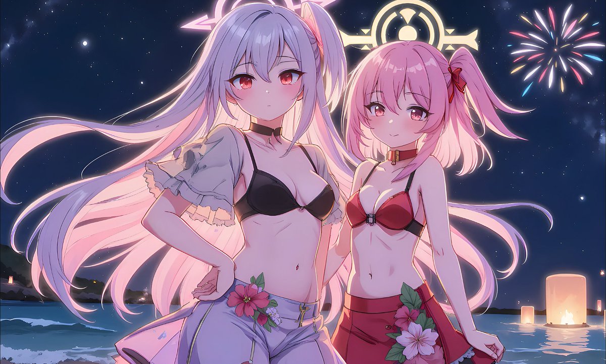 Suzumi &amp; Serina

Suzumi Blue Archive #BlueArchive #ブルアカ #flux1 守月スズミ #月スズミ Serina Blue Archive #BlueArchive #ブルアカ #flux1  鷲見セリナ #鷲見セリナ