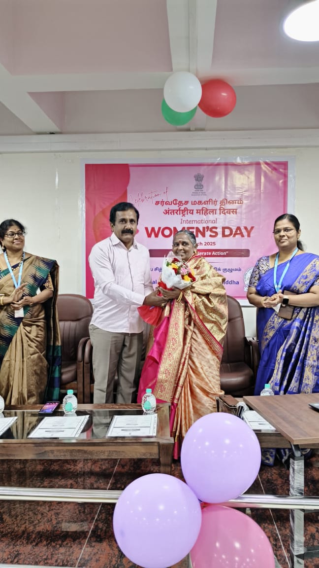 moayush's tweet image. Central Council for Research in Siddha (CCRS), observed International Women’s Day on 8th March 2025 with the theme “Accelerate Action”. 

#WomensDay #Siddha #CCRS

@mpprataprao