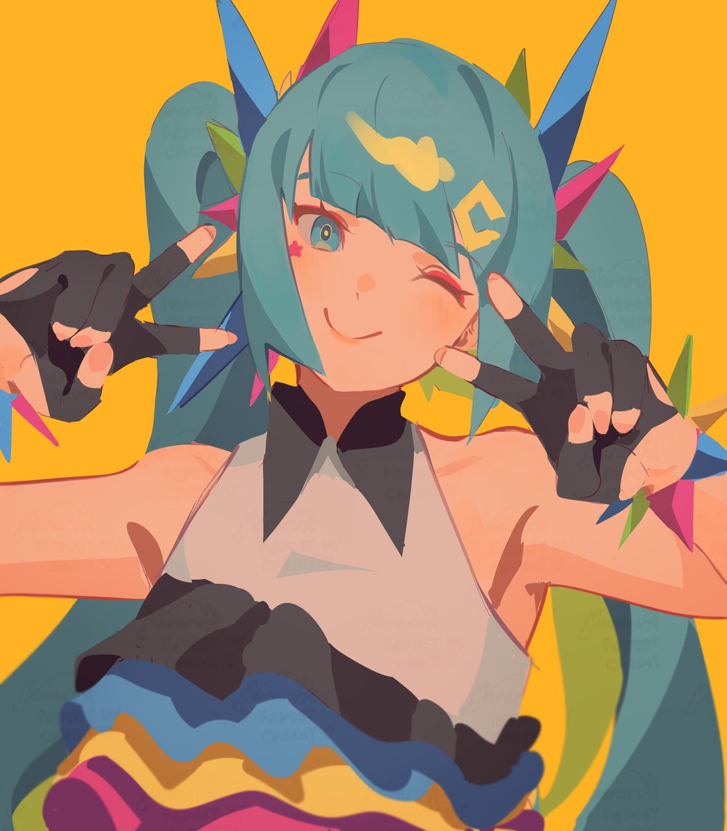 _MaRaRu_'s tweet image. Late Miku day🩷 
#MikuDay #ミクの日2025