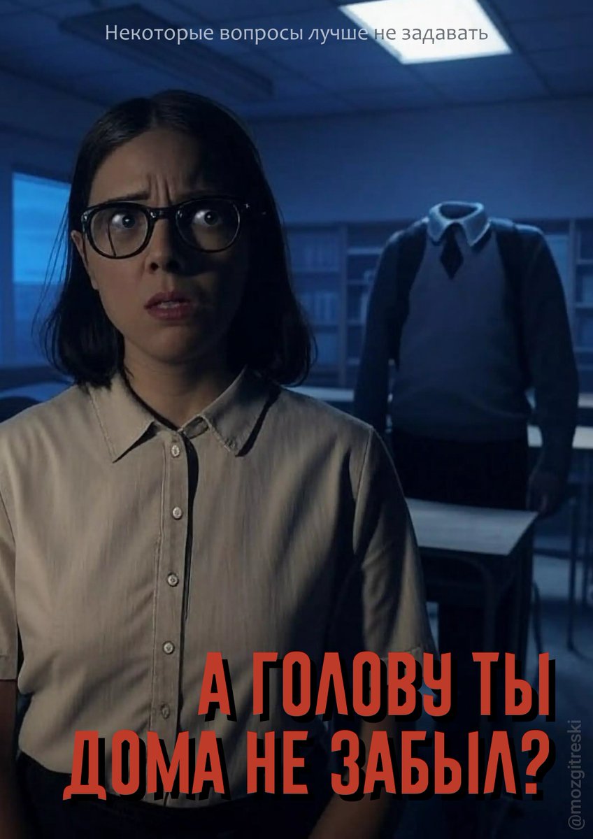DerArto's tweet photo. Фильмы ужасов по мотивам типичных фраз учителей⁠⁠ https://t.co/a2AdihwJVW