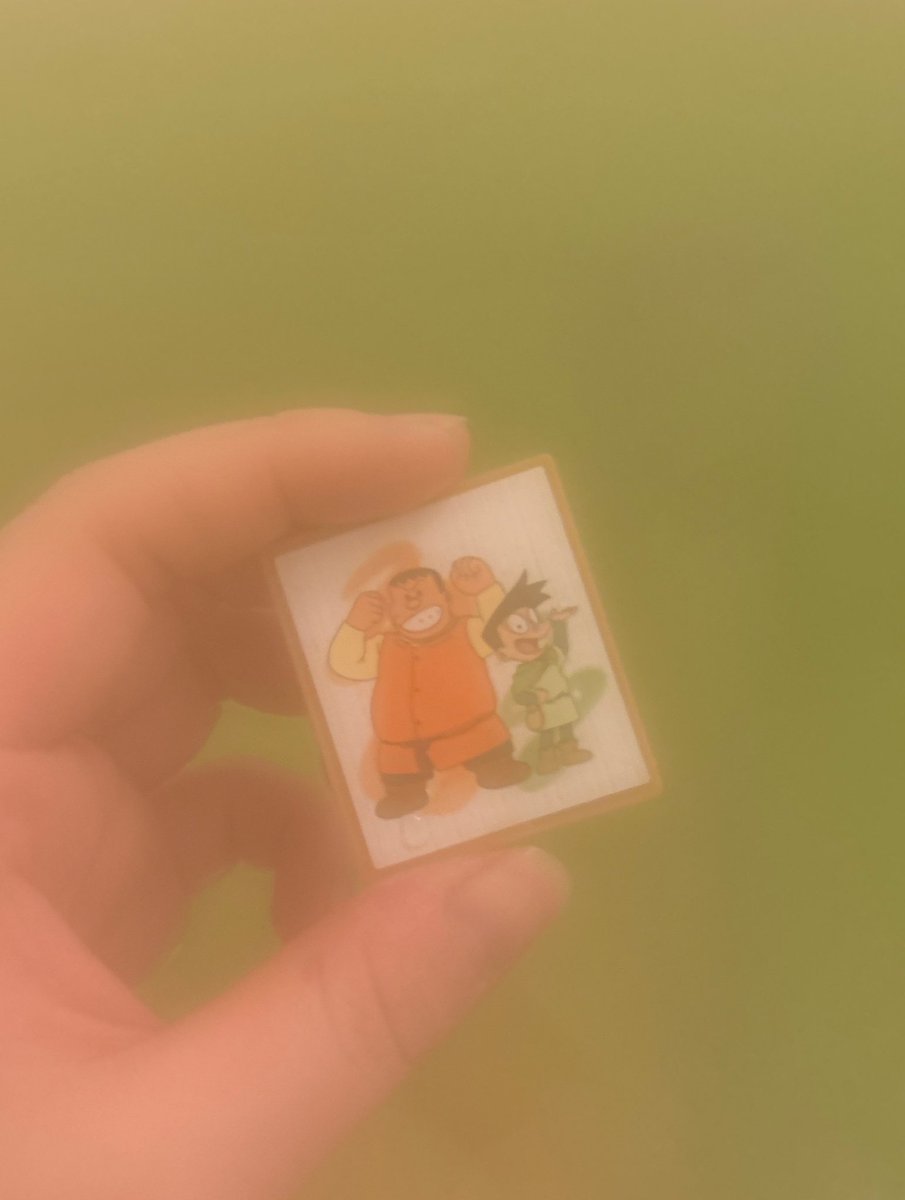 そういえばみょんちゃんと同じの出たんだ～🧡💚