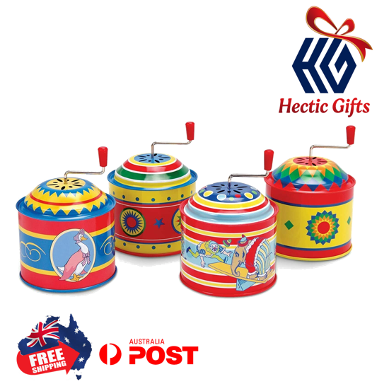 HecticGifts's tweet photo. NEW - Schylling Classic Collectible Tin Toy Music Box
https://t.co/3xSwxZRl5E
#New #HecticGifts #Schylling #TinToys #MusicBox #Wind #Retro #VintageGraphics #Music #Toys #Lullaby #Collectible #Nostalgic #FreeShipping #AustraliaWide #FastShipping https://t.co/mY7rY4UVfR