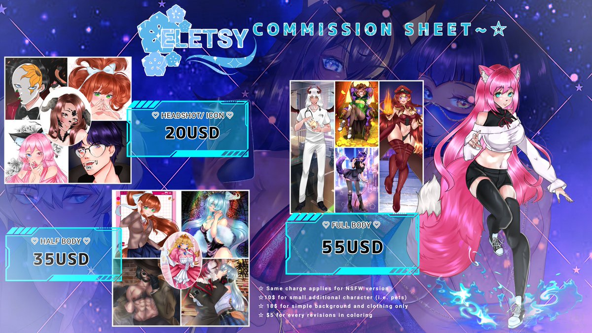 Stele 🐰💞| VGEN| COMMISSIONS OPEN 24/7 tweet media