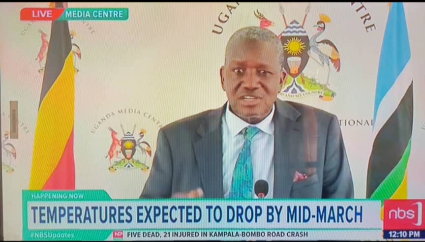 The beginning of seasonal rains by mid march will also see a drop in the high temperatures that have raged for almost two months, mainly because of Jan-feb being a dry season and also being the hottest period of the year. <a href="/min_waterUg/">MINISTRY OF WATER AND ENVIRONMENT 🇺🇬</a> PS <a href="/okidi/">maurice okidi</a>