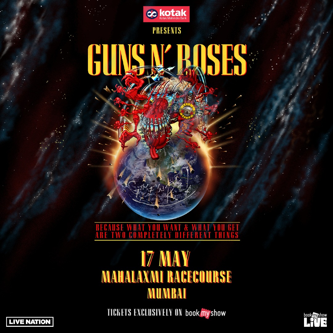 We're comin' to India! This is going to be special.
May 17, Mumbai. Pre-sales are coming soon.