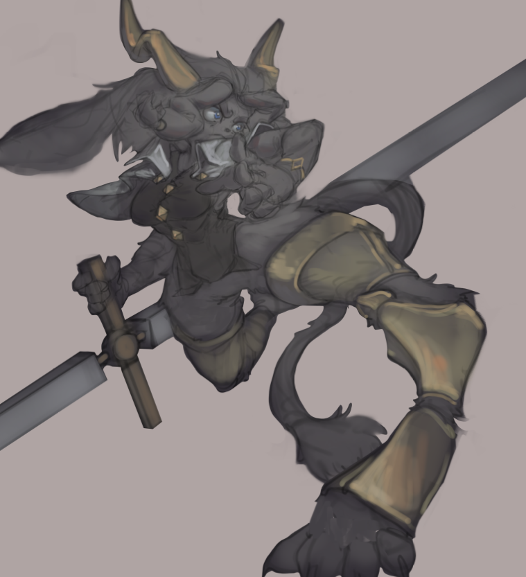 Gib_RutLedge's tweet image. doin' some colored sketches of indie game char
#Pseudoregalia #going_under
