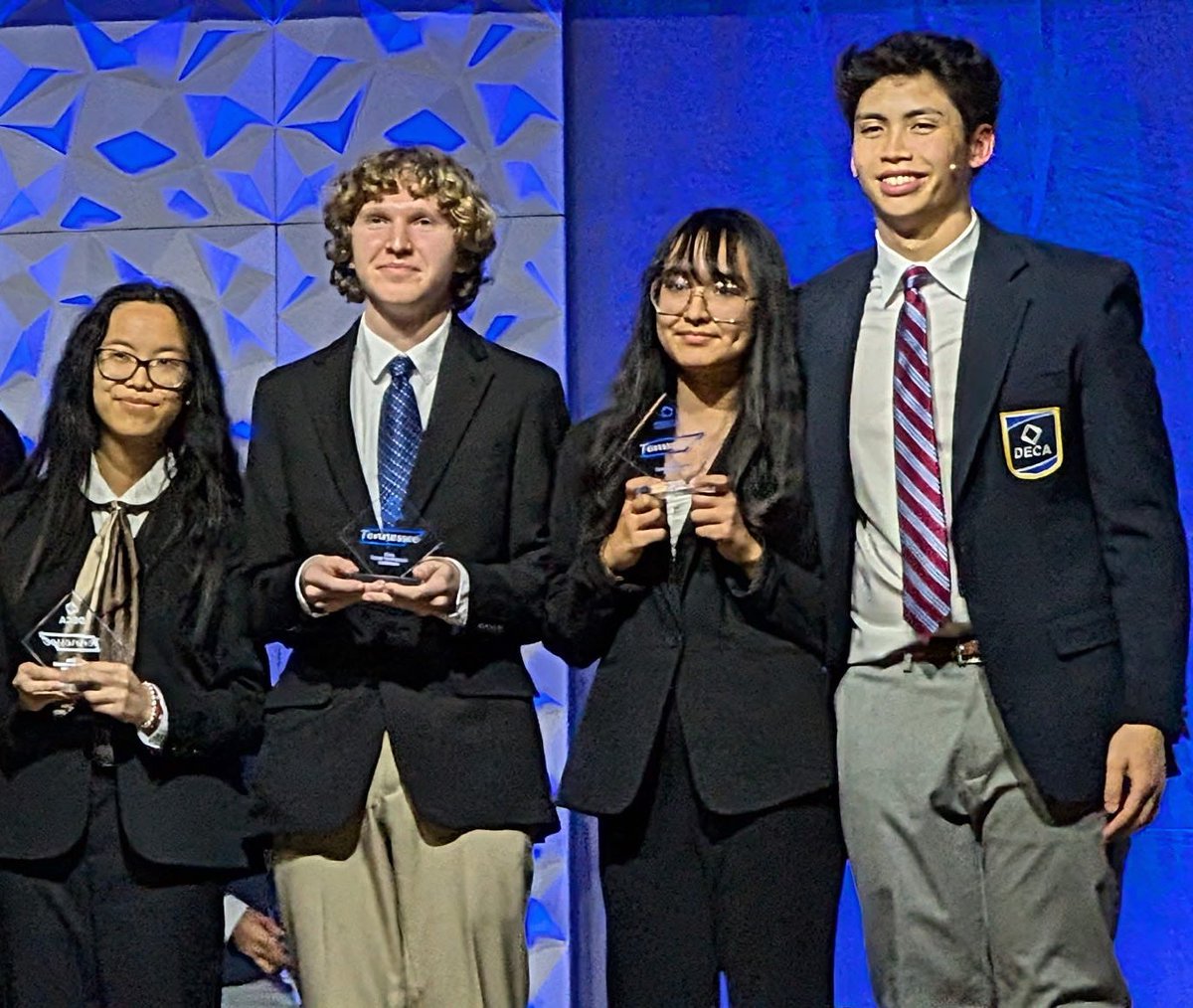 Congratulations to Kamila, Patrick and Cindy for advancing to ICDC. 3rd overall in the Integrated Marketing Campaign Product Event.