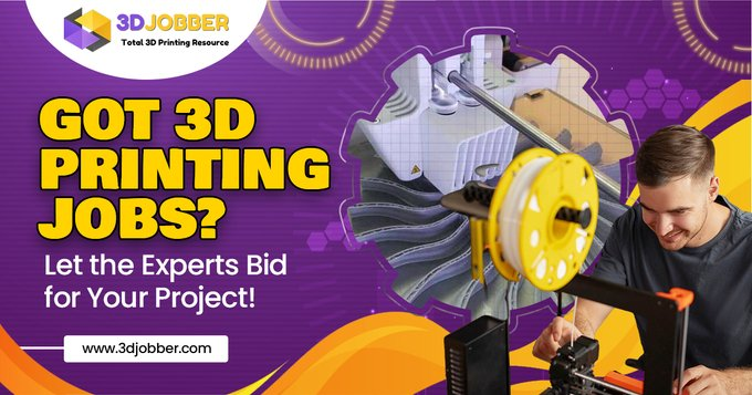 Need a 3D printing expert? Let skilled professionals bid on your project and bring your ideas to life! 🚀
Post your job now on #3DJobber and get high-quality prints from experienced freelancers. 🖨️
🌐 Visit: 3djobber.com
#3DPrinting #Freelance #Makers #Innovation
