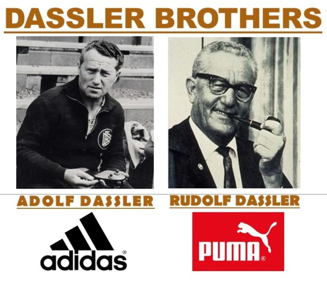 puma and adidas brother