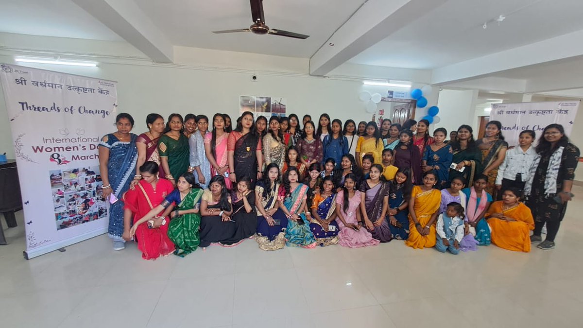 JKTrustOfficial's tweet photo. On the occasion of International Women's Day, an inspiring event was organized at JM Financial and JK Trust’s Centre of Excellence in skill development in Jamui, Bihar
to know more 👇
https://t.co/ypppIG1WaD https://t.co/YbOUG78Wq2