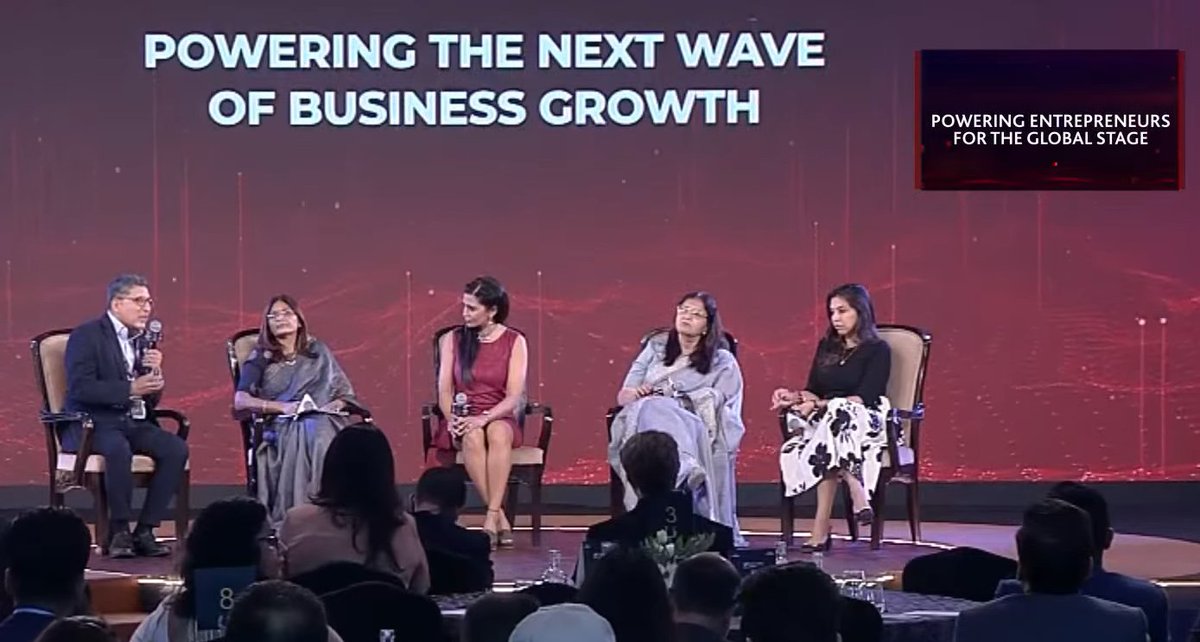 At the <a href="/ETNOW_LOT/">ET Now Leaders of Tomorrow</a> Awards Season 12, <a href="/vivekgambhir/">Vivek Gambhir</a> served as a jury member and joined a panel alongside Radha Kirthivasan (<a href="/BSEIndia/">BSE India</a>), <a href="/padmajaian/">padmaja ruparel</a>  (<a href="/ianetwork/">IAN Group (formerly Indian Angel Network)</a>), and <a href="/anishasinghas/">Anisha Singh</a> (<a href="/she_capital/">She Capital</a>), moderated by Pooja Jain (<a href="/ETNOWlive/">ET NOW</a>), on 'Powering The Next Wave of Business