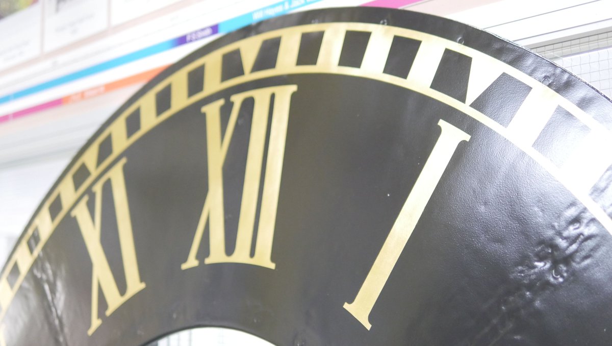 Before &amp; After⁠
The dials for St Lawrence Jewry, City of London.⁠
⁠
#stlawrencejewry #beforeandafter #dialrestoration #clockrestoration