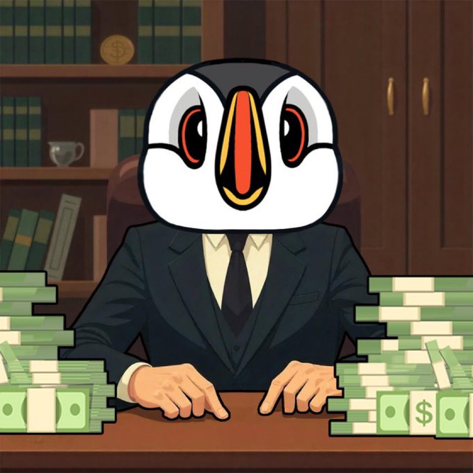 $PUFFIN stacking cash reserves like Warren Buffet - just chilling, waiting to go ALL IN when the recession crash hits rock bottom. 🐧💰📉

Patience = MAX GAINS. 🚀