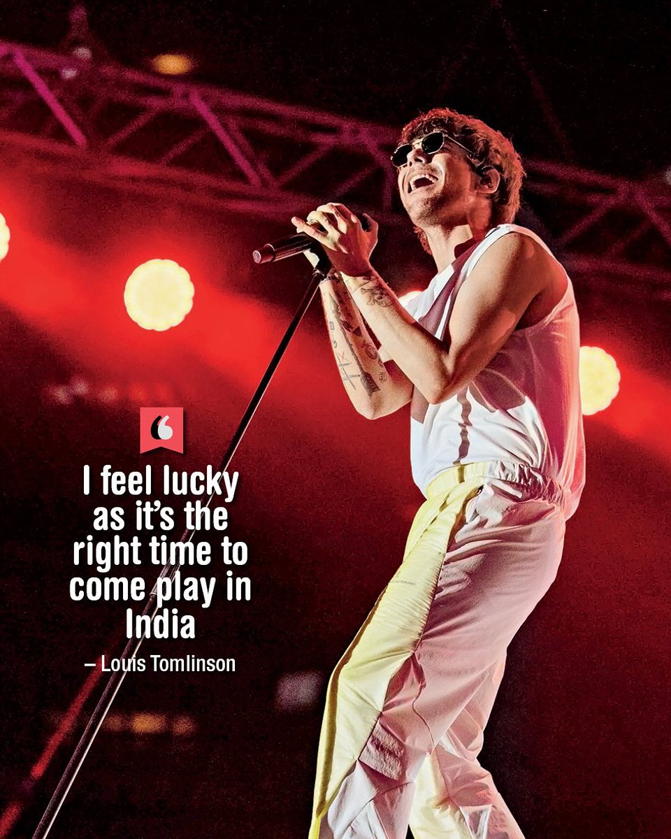 Calcutta_Times's tweet photo. Ahead of his maiden performance in India, we met with #LouisTomlinson and struck a conversation with him which revolved around India, his music and more

#interview #louistomlinsonedit #onedirection #concert #lollapalooza #live #louisonedirection https://t.co/jFq3phuCgZ