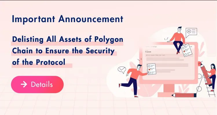 With the insufficient liquidity and infrastructure of #Polygon ecosystem, WePiggy will delist all assets of polygon chain before 05/11 to ensure security💪
We strongly advise all users have assets on WePiggy-Polygon to withdraw ASAP‼️
bit.ly/3FkROHZ