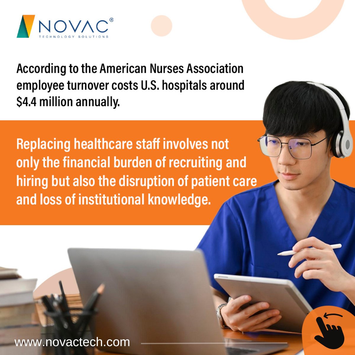 NovacTechnology's tweet image. Enhance employee performance and help your employees align with your company’s goals through Novac&apos;s custom content development solutions 🚀 - novactech.com/elearning-solu… 

#Novac #Healthcare #CustomContentDevelopment #eLearningSolutions