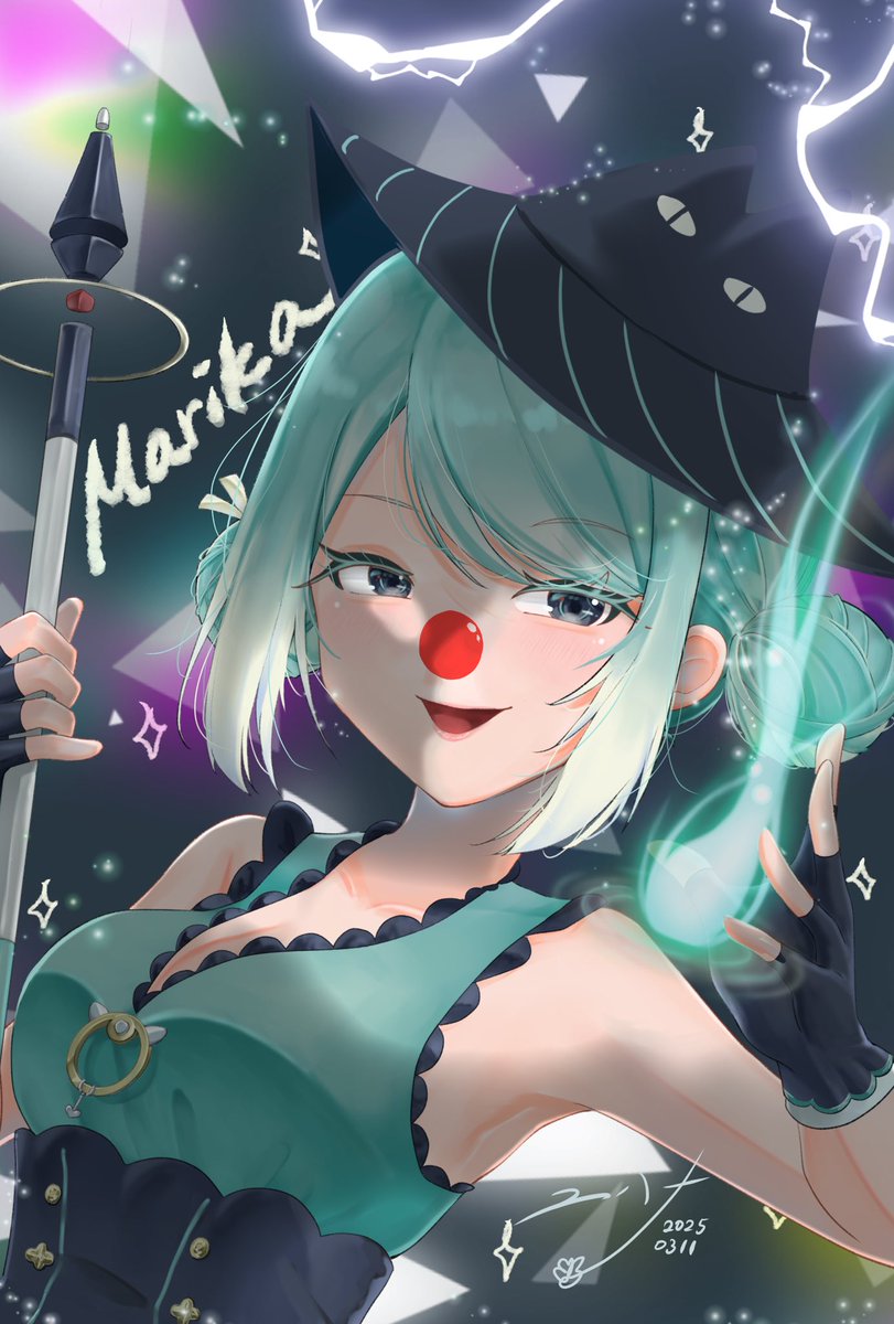 space0409's tweet image. #真理繪

不知道為什麼 就想畫個鼻子的版本