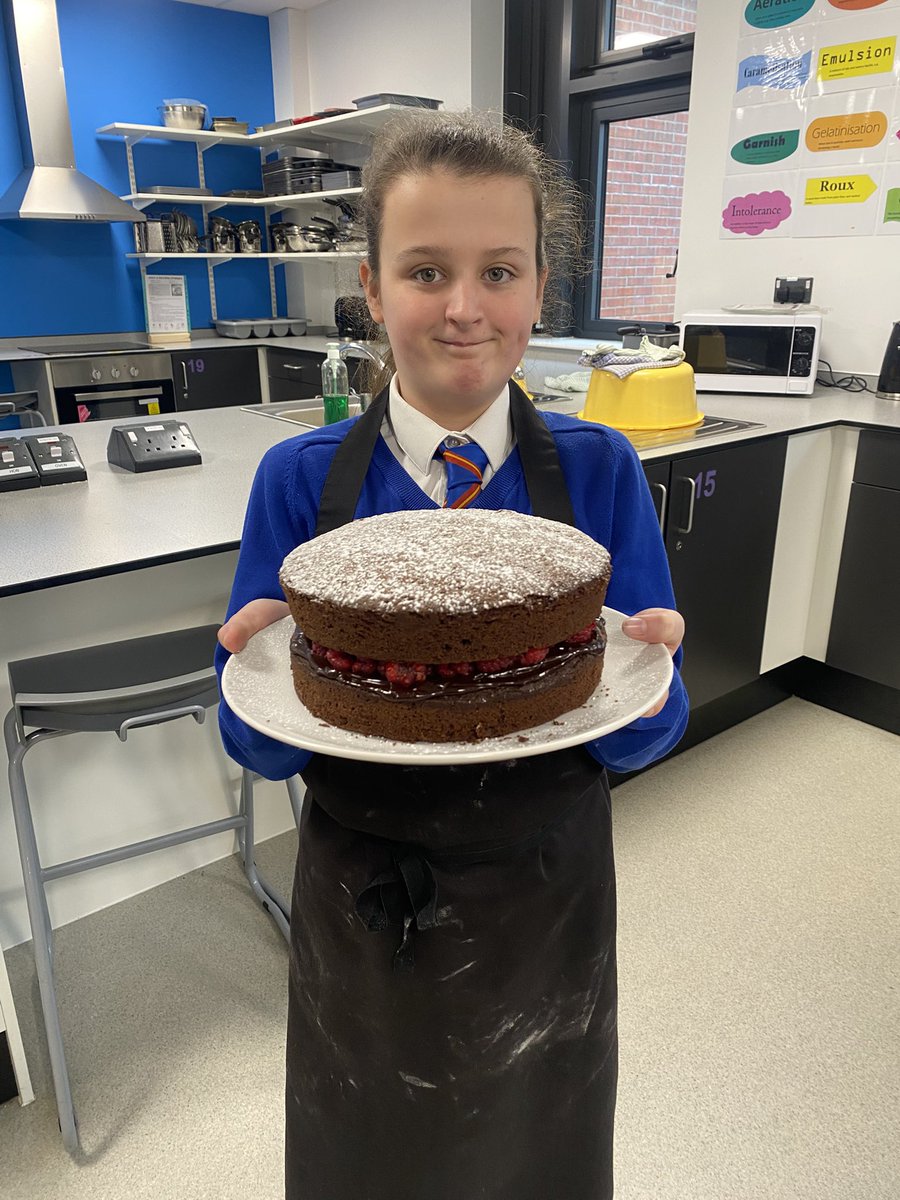 Another busy &amp; successful day in bakery. Completely sold out. The chocolate &amp; raspberry cake was a hit! Our new gooey Black Forest cookies tasted so delicious &amp; indulgent. The biscoff brownie has been requested again for next week 🙌🏻 👏🏻 <a href="/WhitmoreBase/">Whitmore High School Autism Base</a> <a href="/WhitmoreHigh/">Whitmore High School</a> <a href="/WhitmoreALN/">WhitmoreHighSchoolALN</a>