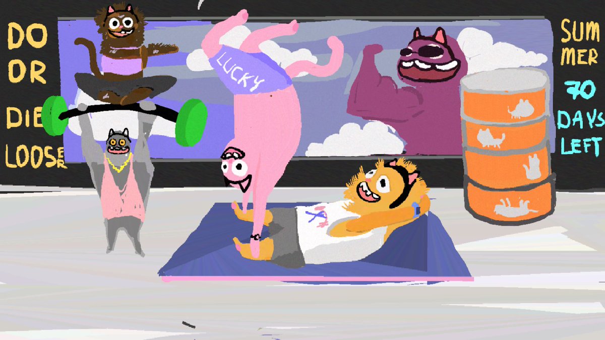 Summer countdown, party countdown! ☀️🎉

All #Miuuu s, time to move! Let’s heat things up! 🔥🐾✨