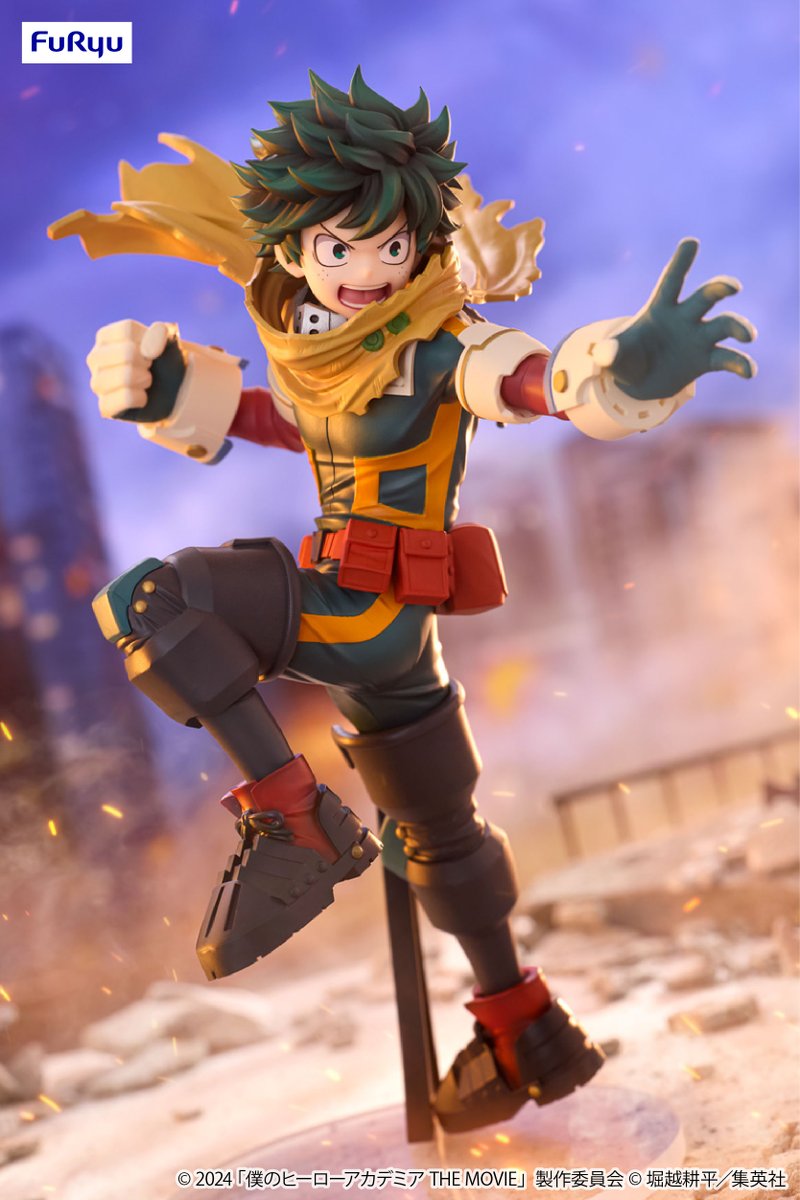 FURYU_prize's tweet image. ＼ #フリュープライズ新着情報 ／

ついに登場

劇場版『僕のヒーローアカデミア THE MOVIE #ユアネクスト』
Trio-Try-iT Figureー緑谷出久ー

今にも動き出しそうな #デク は4月下旬～順次展開‼️
詳細➡f-ch.jp/TTT_x

#heroaca_a #ヒロアカ #緑谷出久
#Trio_Try_iT #フリュープライズ