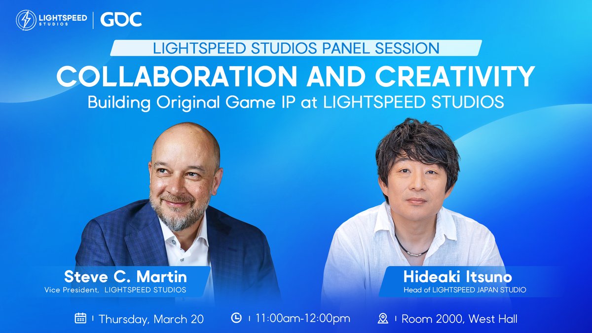 斬新なゲーム世界をゼロから作り上げるには、何が必要なのか？<a href="/Steve_C_Martin/">Steve C Martin</a>と<a href="/tomqe/">Hideaki Itsuno</a> が登壇し、オリジナルIPを構築する際のリスクとリターン、魅力的な戦闘デザインやプレイヤーの選択肢をどのように作るのか、さらに異なる開発習慣がストーリーテリングや革新に与える影響について議論します。