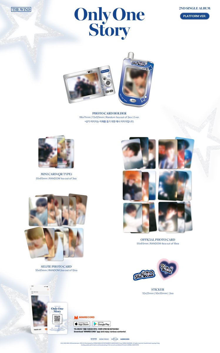 더윈드 (The Wind) 2nd Single Album
'Only One Story' Album Preview

Day 1 Ver. / Day 2 Ver. / Platform Ver.

✏ 2025.03.17 (MON) 6PM (KST)

#더윈드 #THEWIND #The_Wind
#OnlyOneStory
#김희수 #타나톤 #최한빈
#박하유찬 #안찬원 #장현준