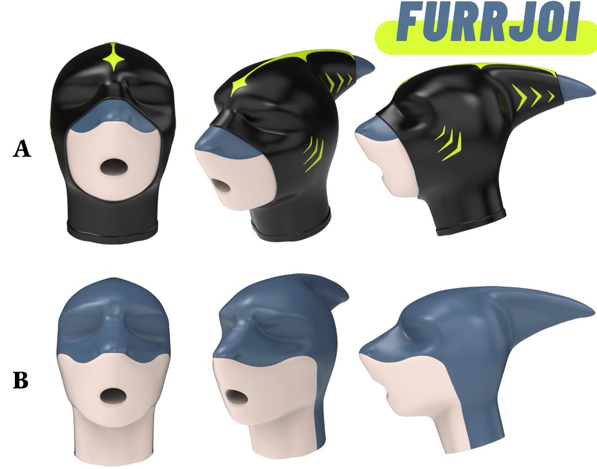 Check out the awesome stuff we've created! SHARK DRONE!🦈

Do you prefer A or B?

If you want to try it out soon, please RT or ♥️.

#rubber #kinky #furry #silicone #fetish #shark  #drone