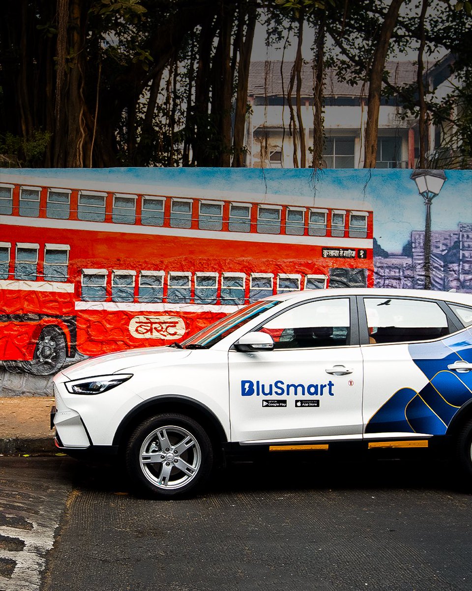 In a city that never stops, your ride should match your drive. With #BluSmartInMumbai, experience seamless travel, combining smooth, reliable, and premium journeys that take you places—effortlessly and in style, every time.⚡️