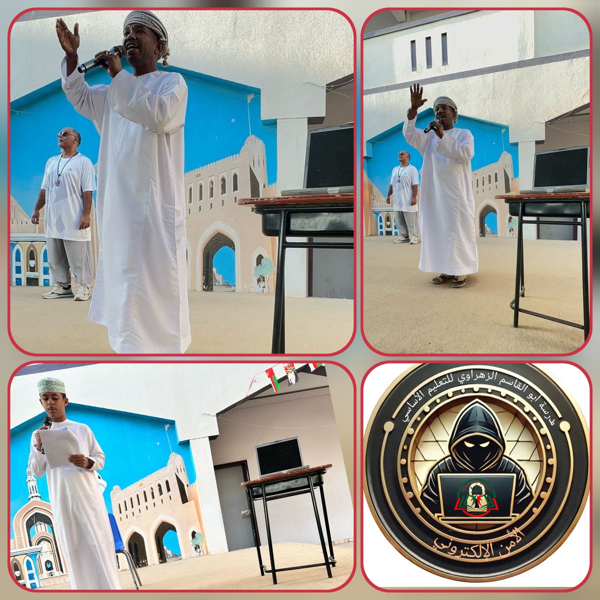 "اليوم خلال الإذاعة المدرسية، تم تناول موضوع *الأمن الإلكتروني* وأهمية حماية بياناتنا الشخصية من المخاطر الإلكترونية. التوعية بكيفية استخدام الإنترنت بشكل آمن هي خطوة أساسية نحو حماية أنفسنا وأجهزتنا. #الأمن_الإلكتروني #التوعية_الرقمية"