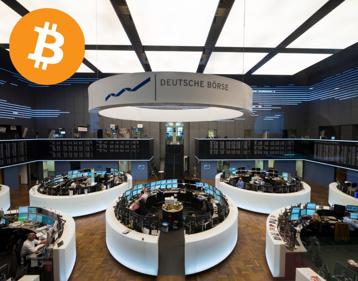 BitcoinMagazine's tweet image. JUST IN: 🇩🇪 Deutsche Boerse to launch #Bitcoin and crypto custody services for institutional clients.

Europe is getting prepared 🚀