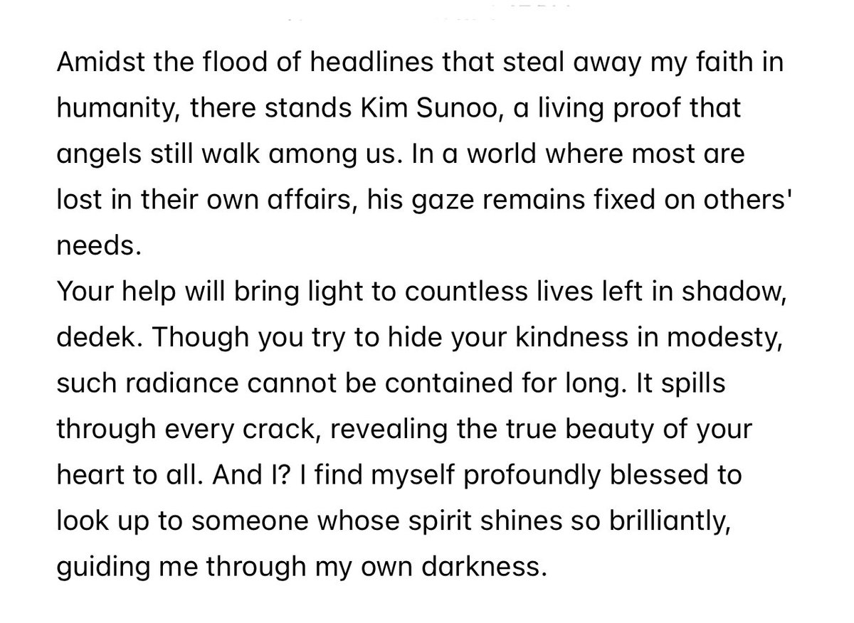 Nothing could describe how proud I am. 

#ENHYPEN #엔하이픈 #ENHYPEN_SUNOO #엔하이픈_선우 #SUNOO #선우
<a href="/ENHYPEN_members/">ENHYPEN</a> <a href="/ENHYPEN/">ENHYPEN OFFICIAL</a>