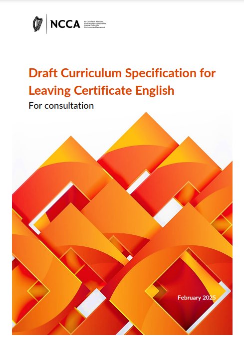 How many English teachers are there currently teaching in Post Primary schools? That’s how many voices should be heard. forms.office.com/pages/response…