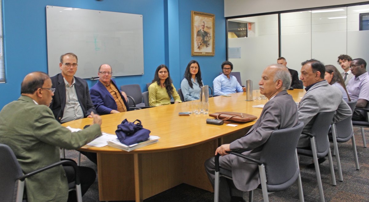 🌏UWA-AcSIR Joint PhD program unlocking new horizons🌱<a href="/IOA_UWA/">The UWA Institute of Agriculture</a> hosted a delegation from <a href="/AcSIR_India/">AcSIR</a> aiming to expand academic collaboration and refine the agreement to provide more opportunities for the next generation of science and technology leaders <a href="/GEO_UWA/">UWA Global Engagement Office</a> <a href="/UWAresearch/">UWA Research</a> 🔬